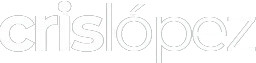 logo blanco cris lopez consulor seo vigo